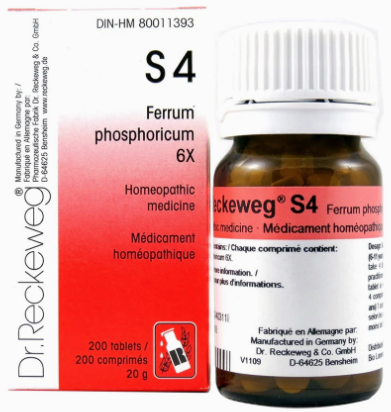 S4 Ferrum phosphoricum 12x